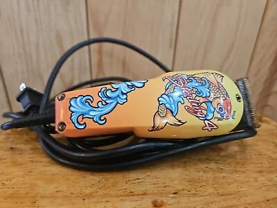Ed Hardy Style Wahl Model ST  Koi Fish Tattoo Clippers Works Great! • $10