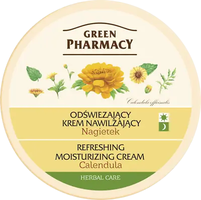 Green Pharmacy Refreshing Moisturizing Cream Calendula 150ml • £7.31