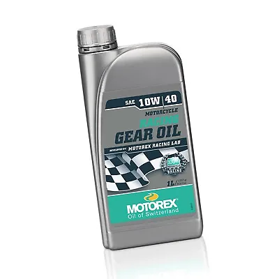 MF2473 - 1 Lt MOTOREX Gear Oil Racing 10W-40 Clutch A Bathroom Of Oil Moto 2T 4T • $110.67