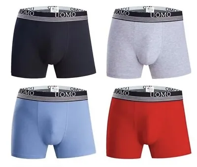 3 X Pairs Men's Boxer Shorts Underwear Hipster Underpants Briefs Cotton Trunks  • £9.99