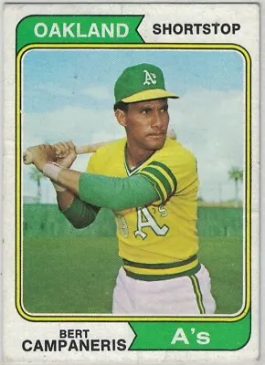 1974 Topps Baseball Cards (1-660) - Pick The Cards You Need To Complete Your Set • $1