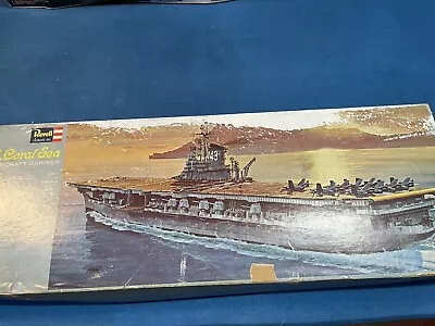 Revell 1/540 USS Coral Sea Complete And USS Franklin D Roosevelt For Parts • $20.50