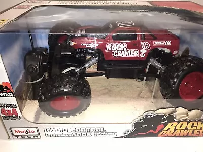 Maisto Tech - 81152 - Rock Crawler Radio Controlled Vehicle - Red • $59