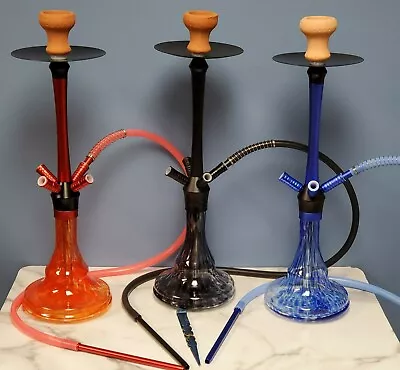 4 Hose Hookah Set- Black Color • $89.99