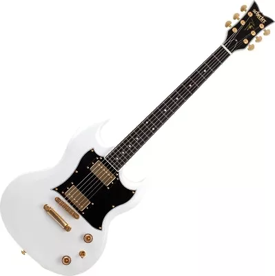 Schecter ZV-H6LLYW66D Zacky Vengeance S-II Guitar Gloss White • $1499