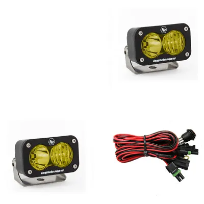 Baja Designs 547813 LED Work Light Amber Driving Combo Pattern Pair S2 Sport • $419.22