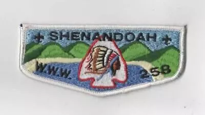 OA Shenandoah Lodge 258 Flap WHT Bdr. Stonewall Jackson Area Council 763 VA [KY • $9.95