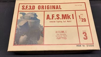 Plastic Model Kit S.F.3.D. Original A.F.S. Mk I Armored Fighting Suit Mark 1 • $30