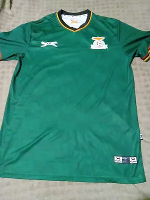 Kopa  Zambia Soccer Jersey Men’s 2XL Green Football Association Of Zambia • $19.99