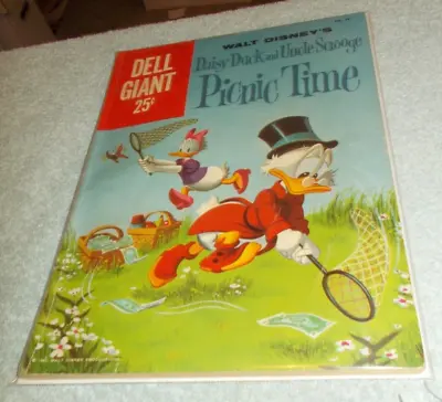 $14.95 • Buy Walt Disney's Daisy Duck And Uncle Scrooge # 33 Gd+ 2.5 Dell Giant Comic 1960