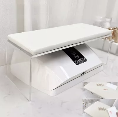 Acrylic Nail Hand Rest & PU Leather Manicure Table For Nails Manicure Pillow • £15