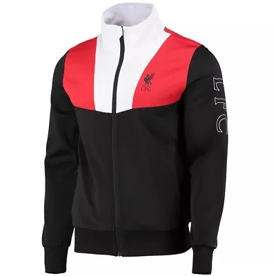 £29.95 • Buy Liverpool FC Football Tracksuit Top Mens Large Retro Track Jacket L LH5