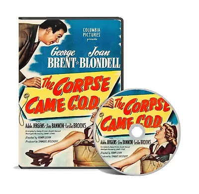 The Corpse Came C.O.D. (1947) Adventure Comedy Crime DVD • $17.95