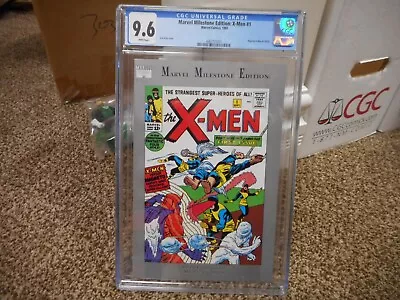 Marvel Milestone Edition X-Men 1 Cgc 9.6 Reprints X-Men 1 From 1963 Jack Kirby C • $59.99