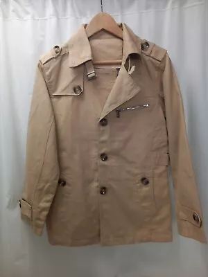 ❤️ Mens Smart Beige Jacket Size M/L Vgc • £4.99