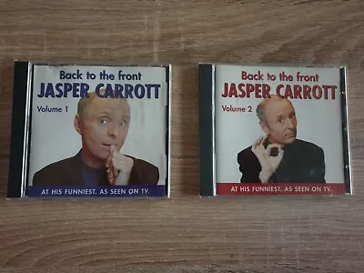 £4 • Buy Jasper Carrott Back To The Front Volume 1 & 2 (CD's)