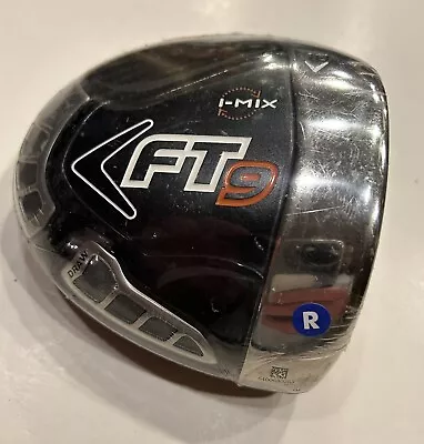 NEW IN PLASTIC Callaway FT-9 I-Mix Draw 10* Degree HEAD ONLY! FT9 • $10.50