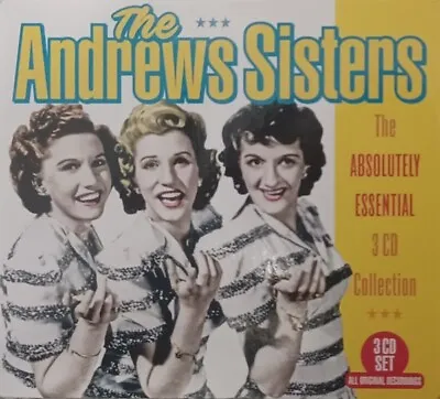 £1.99 • Buy The Andrews Sisters–'The Absolutely Essential 3CD Collection'-Bing Crosby-Sealed