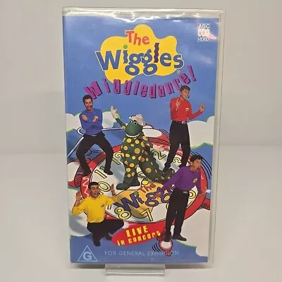 ABC Kids The Wiggles Wiggledance Live In Concert Vintage VHS Cassette RARE • $21.25