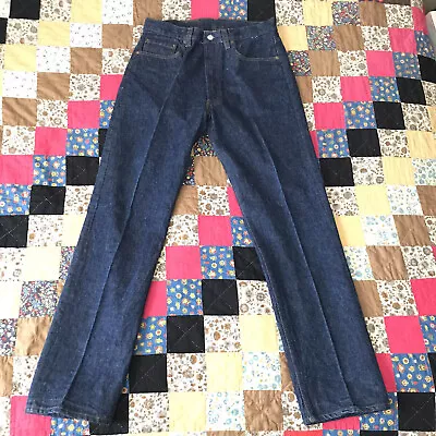 Vintage Levi’s 501 Denim Jeans 32x31 Deadstock 80s Indigo Dark Wash • $225