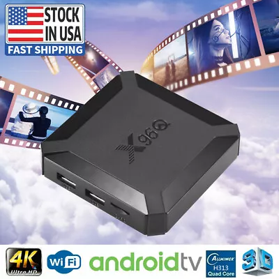TV LCD  4K Ultra HD Video Player Mini PC 2.4 E Wifi H313 Quad-core CPU • $24.98