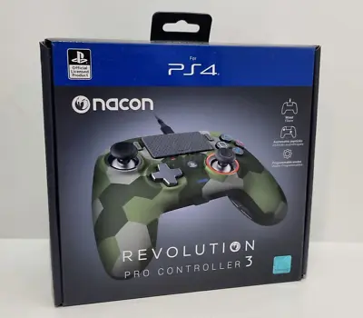 $69.95 • Buy Nacon Revolution Pro Gaming Controller 3 CAMO Edition Playstation PS4/PC