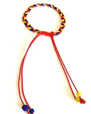 Pulsera Ecuador Venezuela Pulsera Tricolor Ajustable BRACELET • $8.75