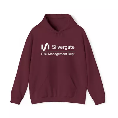 Silvergate Bank Risk Management Dept. Hoodie Sweatshirt • $34.99