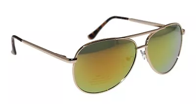 G&G Men Women Aviator Sunglasses Metal Frame Black Brown Green Spring Loaded • $22.99