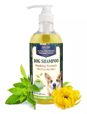 Alpha Dog Series - Natural Grooming Soothing Spa Shampoo For Dogs (26.4 Fl. Oz.) • $18.99