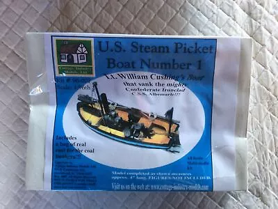 US Steam Picket Boat #1 Lt William Cushings Boat Resin Multi Media Kit • $30