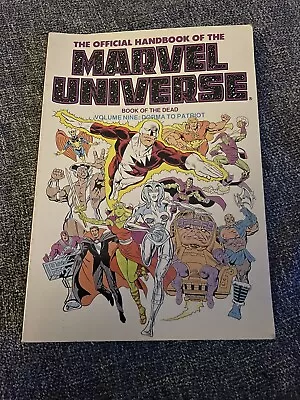 The Official Handbook Of The Marvel Universe - Volume 9 - 2nd Print • £5