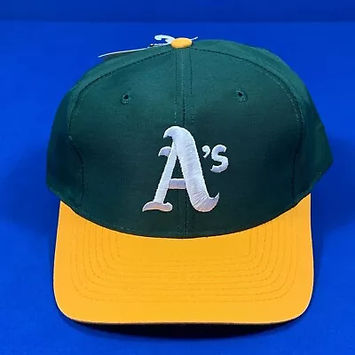 Oakland A's Athletics Mlb Adjustable Baseball Cap New With Tags (nos) • $19.99