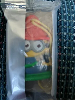 General Mills Despicable Me 2 Fireman Minion Ornament Cereal Toy • $3.99
