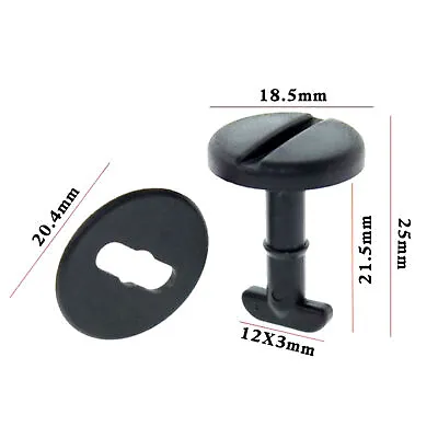 20x Floor Carpet Mat Clip For BMW E36 E46 E38 E39 Series Twist Lock With Washers • $8.40