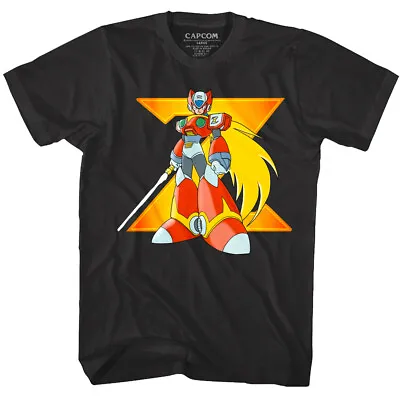 Megaman X Zero Men's T Shirt Biometal Model Z Capcom Gamer Play Rockman Top • $24.50