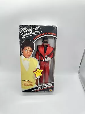 Michael Jackson-1984 Thriller Stage Outfit 12” Tall Action Figure/ Doll LJN Toys • $125