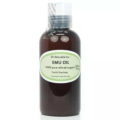 Premium 100% Pure Organic Australian Emu Oil Refined Skin Care 2 Oz Up To 7 LB • $23.49