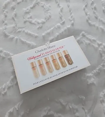 Charlotte Tilbury Sample Card Hollywood Flawless Filter Shades 1-8 NEW • £5.95