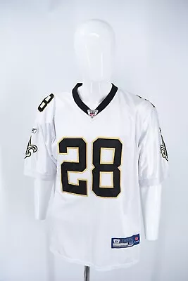 New Orleans Saints Mark Ingram #28 Stitched Jersey Mens Size 50 White Reebok  • $79