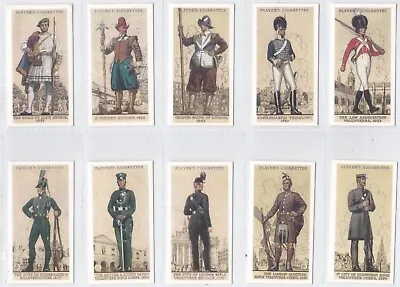 Cigarette Cards Reprints Of John Players-Uniforms Of The Territorial Army • £3.50