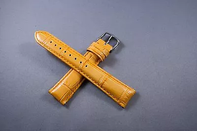 18mm Genuine Leather  Aligator Embos Interchangeable Watch Band Strap Fits Lupah • $13.25