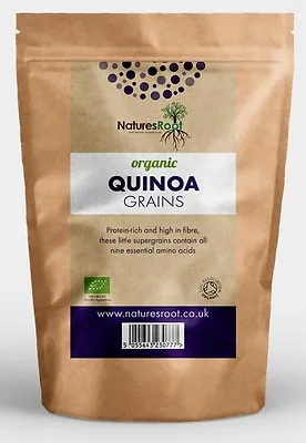£1.50 • Buy Natures Root Organic Quinoa Grains -  60g | 125g | 250g | 500g | 1kg