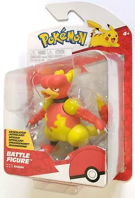 Pokemon Battle Figure Magmar Articulated Jazwares • $24.20