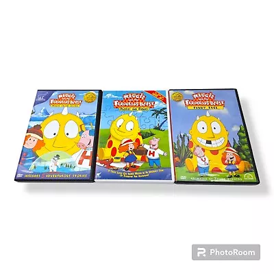 Maggie And The Ferocious Beast DVD Lot Snow Globe Puzzles Picnics Funny Face  • $4.99