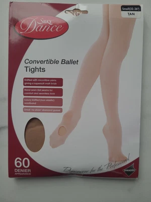 £0.99 • Buy Silky Dance Convertible Ballet Tights Tan Small BNIB