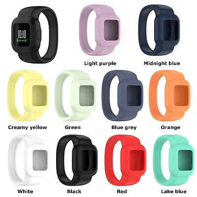 Silicone Watch Strap Wrist Band Replacement Access For Garmin Vivofit Jr.3 Watch • $10.81
