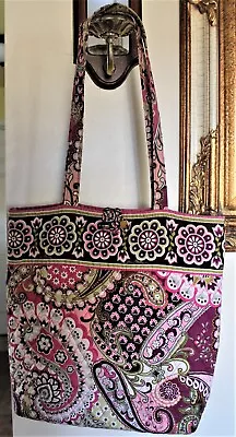 Vera Bradley Very Berry Paisley Large Tote • $13.99