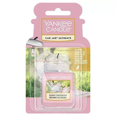 Yankee Candle Jar Car Hanging Scents 3D  Air Freshener Fragrances Long Lasting • £4.99