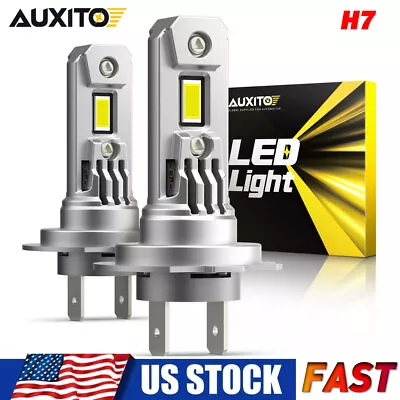 AUXITO 2023 Upgraded H7 Headlight LED Bulb 90W 20000lm 600% Brighter  Hi/Lo Beam • $42.74